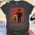 A Howling at Woof Street - Halloween - V1 - Frenchie and Bulldog T-Shirt